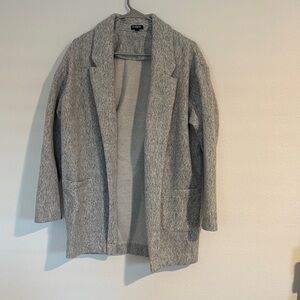 Express Heather Gray Women's Blazer